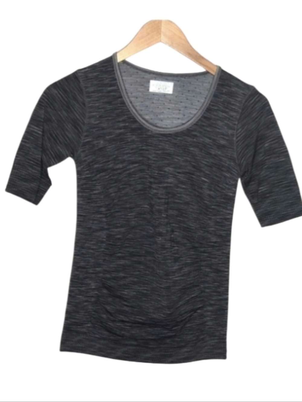 Athleta Spacedye Gray Tee
